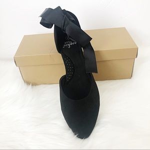 SOPHIE SUE Lace Tie Flats 8